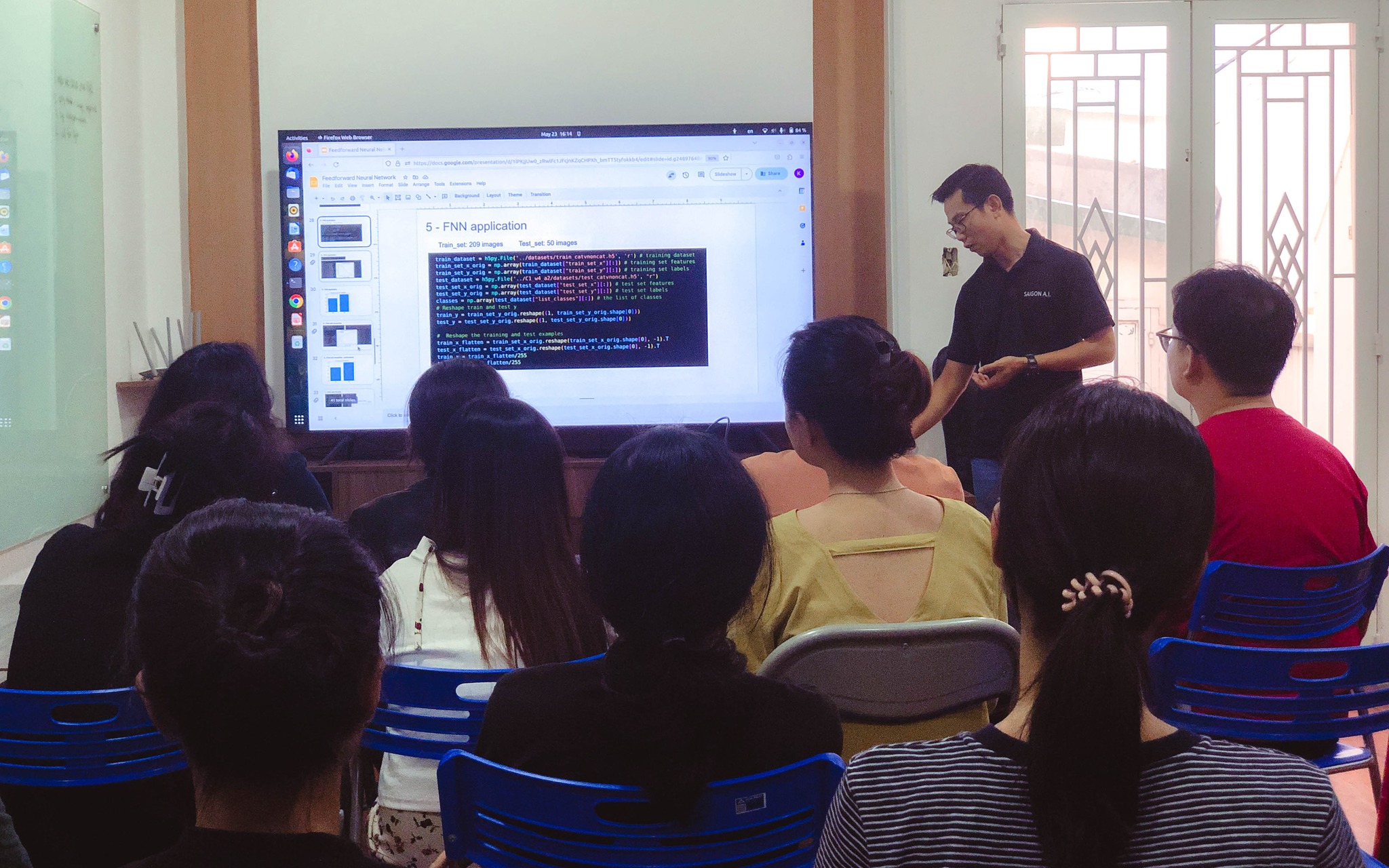 Saigon A.I. Workshop on Neural Network coding from scratch
